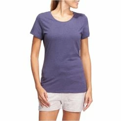 Domyos Exercise & Fitness Apparel Women's Gym & Pilates Regular-Fit Short-Sleeve T-Shirt