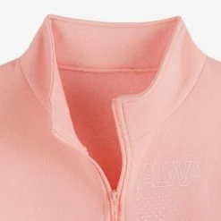 Domyos Warmy 100, Gym Tracksuit Zip, Girls'