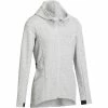 Domyos Women's Gym & Pilates Long Hooded Jacket