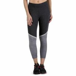 Domyos Gym & Pilates Slim-Fit Cotton Leggings, Women's
