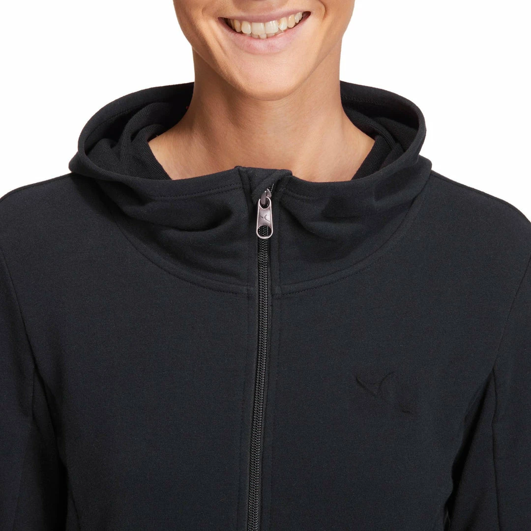 Domyos Women's Gym & Pilates Long Hooded Jacket