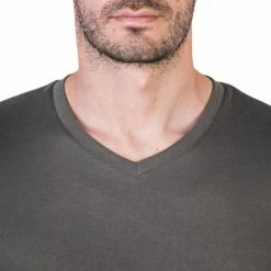 Domyos Men's Gym And Pilates Slim-Fit T-Shirt Exercise & Fitness Apparel