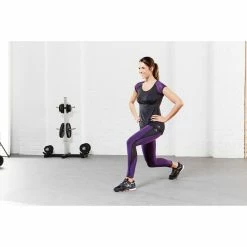 Domyos Shape+, Shaping Fitness T-Shirt, Women's Exercise & Fitness Apparel