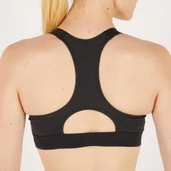 Domyos Exercise & Fitness Apparel Women's Cardio Fitness Zip-Up Bra Energy 500