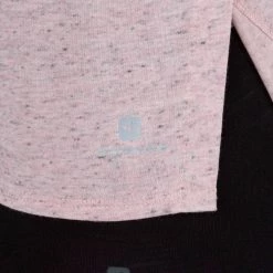 Domyos Short-Sleeve Athletic V-Neck T-Shirt, Women's