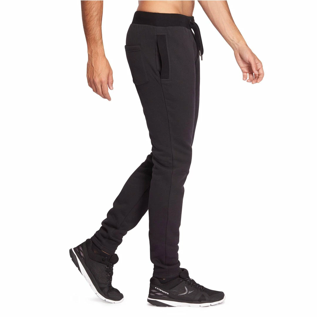Domyos 920, Gym And Pilates Slim-Fit Pants, Men's Exercise & Fitness Apparel