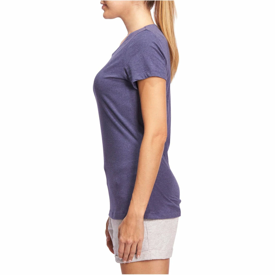 Domyos Exercise & Fitness Apparel Women's Gym & Pilates Regular-Fit Short-Sleeve T-Shirt