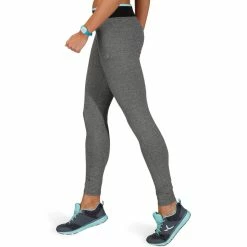 Domyos Exercise & Fitness Apparel Women's Cardio Fitness Contrasting Waistband Leggings Energy