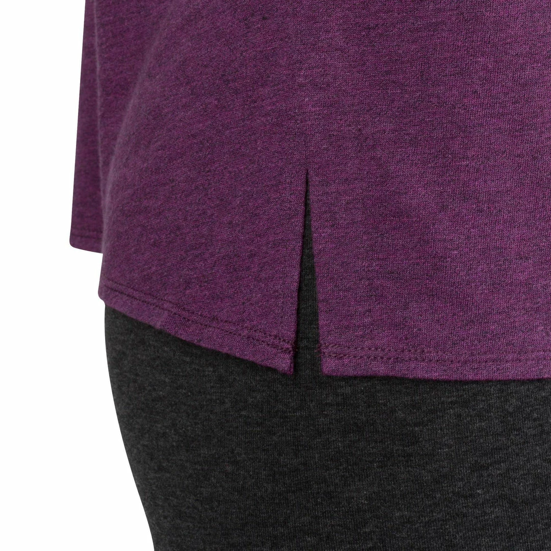 Domyos Short-Sleeve Athletic V-Neck T-Shirt, Women's