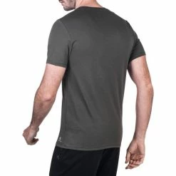 Domyos Men's Gym And Pilates Slim-Fit T-Shirt Exercise & Fitness Apparel