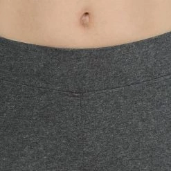 Domyos Gym & Pilates Slim-Fit Cotton Leggings, Women's