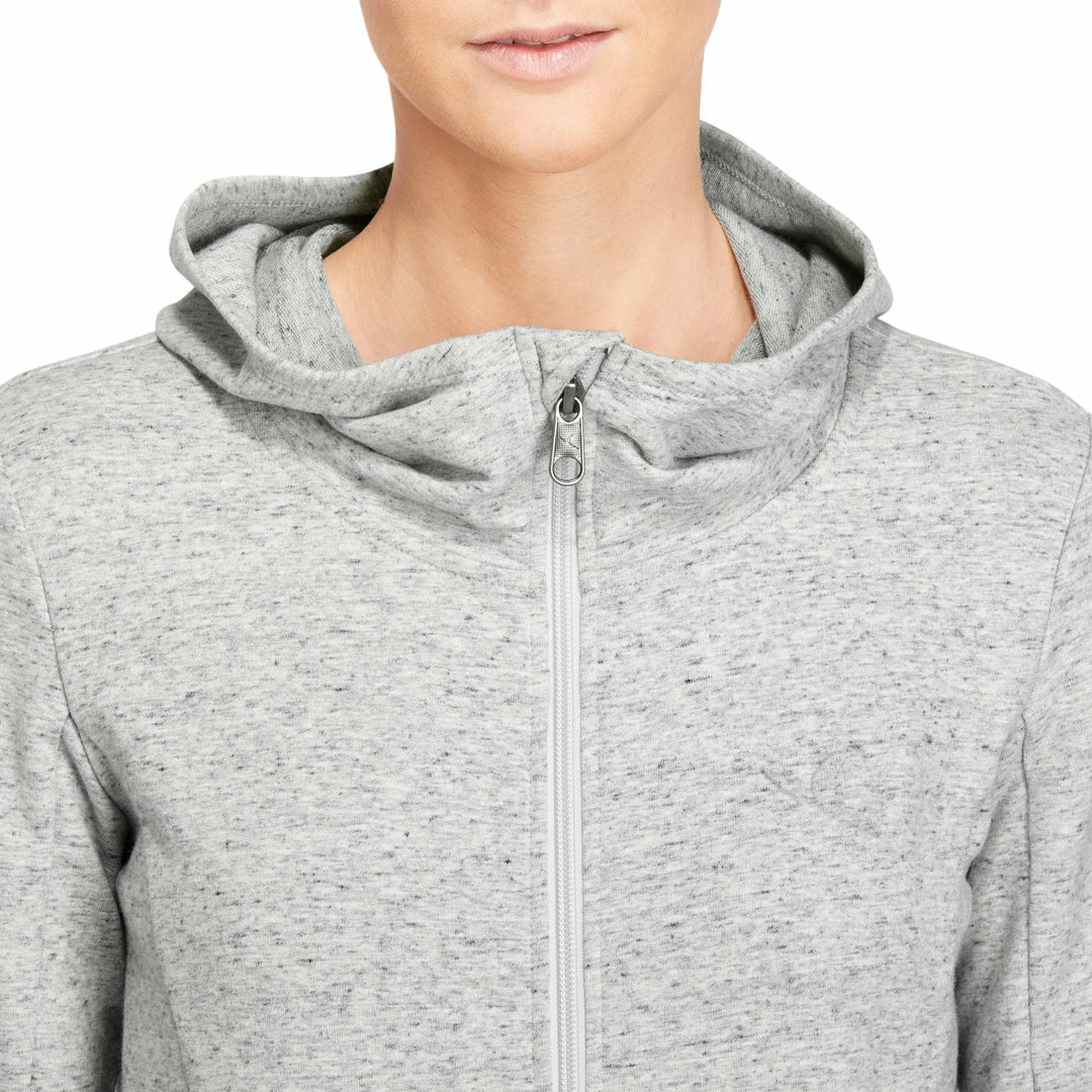 Domyos Women's Gym & Pilates Long Hooded Jacket