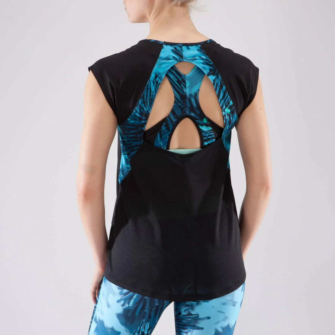 Domyos Exercise & Fitness Apparel Women's Cardio Fitness T-Shirt 500