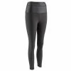 Domyos Shape+ Women's Fitness Flat-Stomach 7/8 Leggings - Black