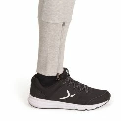 Domyos Exercise & Fitness Apparel Women's Gym & Pilates Zip-Ankle Pants