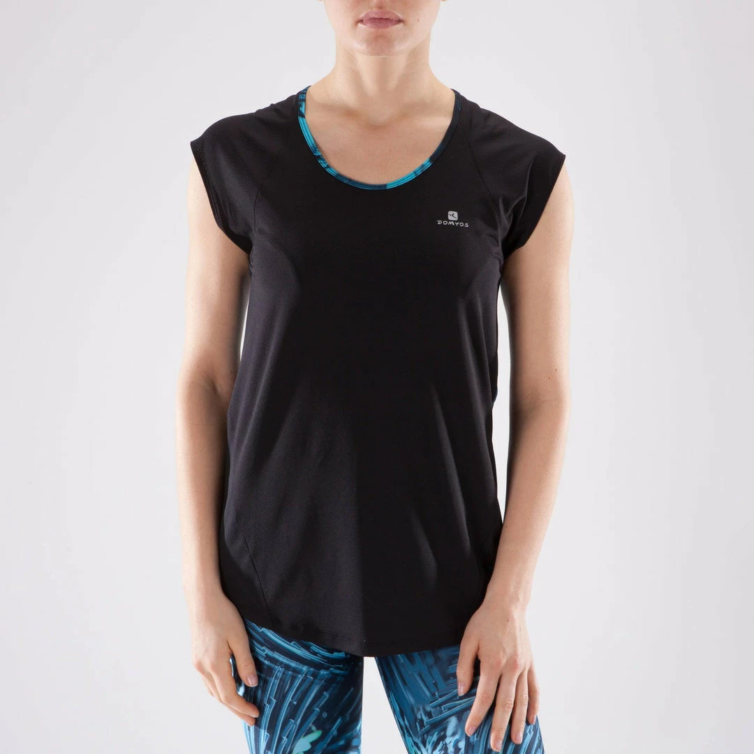 Domyos Exercise & Fitness Apparel Women's Cardio Fitness T-Shirt 500