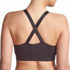 Domyos Comfort Women's Fitness Sports Bra - Black Exercise & Fitness Apparel