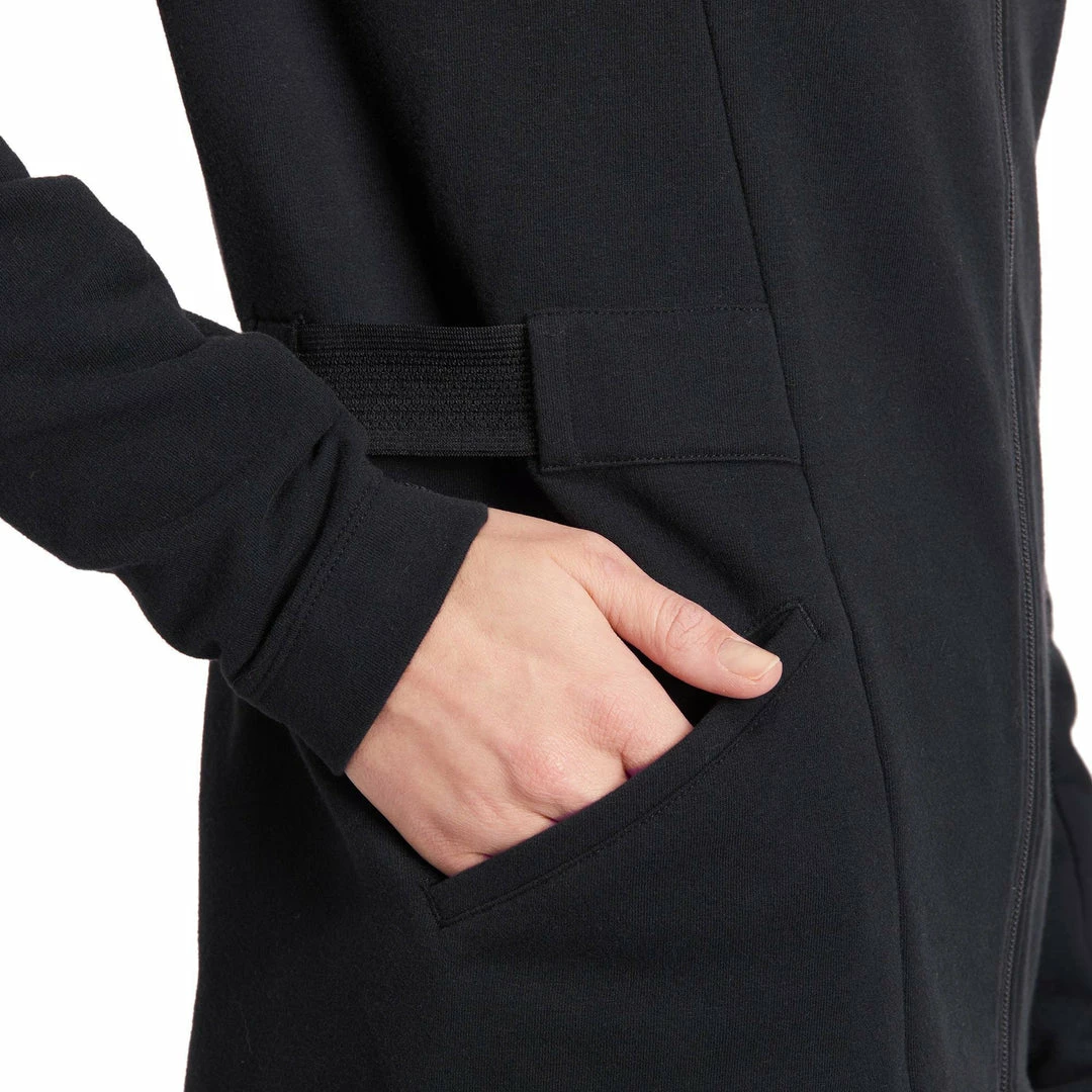 Domyos Women's Gym & Pilates Long Hooded Jacket