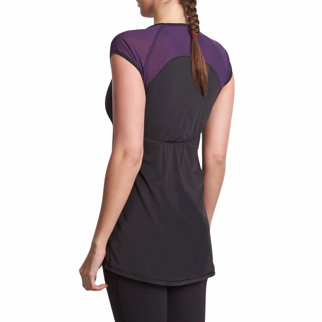 Domyos Shape+, Shaping Fitness T-Shirt, Women's Exercise & Fitness Apparel