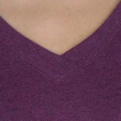 Domyos Short-Sleeve Athletic V-Neck T-Shirt, Women's