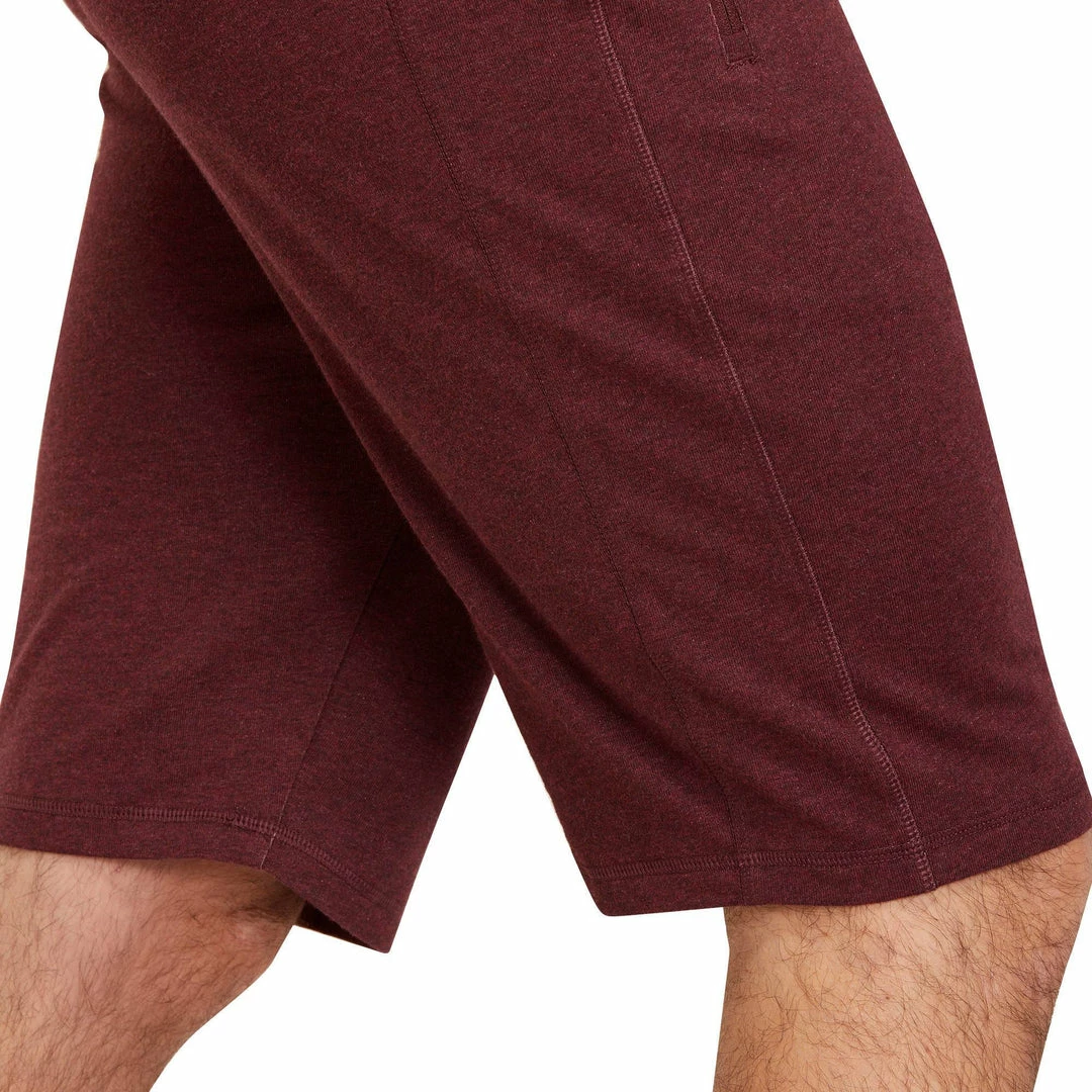 Domyos Slim-Fit Cotton Athletic Shorts, Men's Exercise & Fitness Apparel