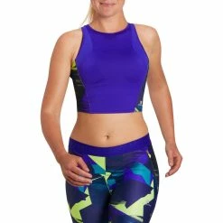 Domyos Exercise & Fitness Apparel Women's Cardio Fitness Cropped Top Energy+