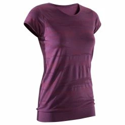 Domyos Women's Yoga Seamless T-Shirt DO NOT PUBLISH