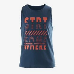 Domyos 100, Gym Tank Top, Boys'