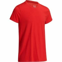 Domyos Men's Gym & Pilates Skinny-Fit T-Shirt