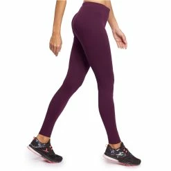 Domyos Nyamba 100 Salto, Stretchy Slim-Fit Fitness Leggings, Women's