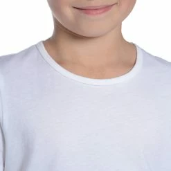 Domyos 100, Gym Short-Sleeved T-Shirt, Kids'