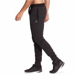 Domyos 920, Gym And Pilates Slim-Fit Pants, Men's Exercise & Fitness Apparel