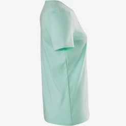 Domyos 100, Recycled Short-Sleeved Gym T-Shirt, Kids' Exercise & Fitness Apparel