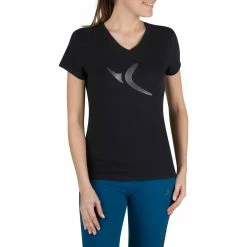 Domyos, Short-Sleeved Gym & Pilates T-Shirt, Women's Exercise & Fitness Apparel