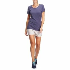 Domyos Exercise & Fitness Apparel Women's Gym & Pilates Regular-Fit Short-Sleeve T-Shirt