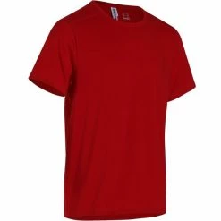 Domyos Nyamba 500, Regular-Fit Pilates And Gentle Gym T-Shirt, Men's Exercise & Fitness Apparel