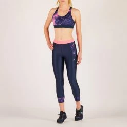 Domyos Exercise & Fitness Apparel Women's Cardio Fitness Zip-Up Bra Energy 500