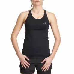 Domyos Women's Cardio Fitness Built-In Bra Tank Top Energy Xtreme Exercise & Fitness Apparel