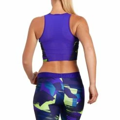 Domyos Exercise & Fitness Apparel Women's Cardio Fitness Cropped Top Energy+
