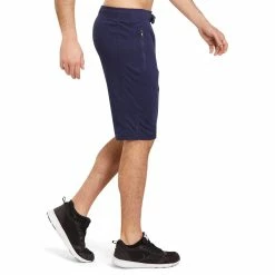 Domyos Slim-Fit Cotton Athletic Shorts, Men's Exercise & Fitness Apparel
