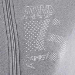 Domyos Warmy 100, Gym Tracksuit Zip, Girls'