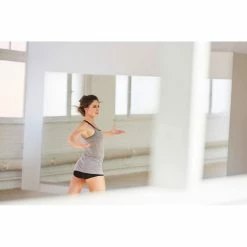 Exercise & Fitness Apparel Domyos, Skirted Dance Leotard With Thin Straps, Women's