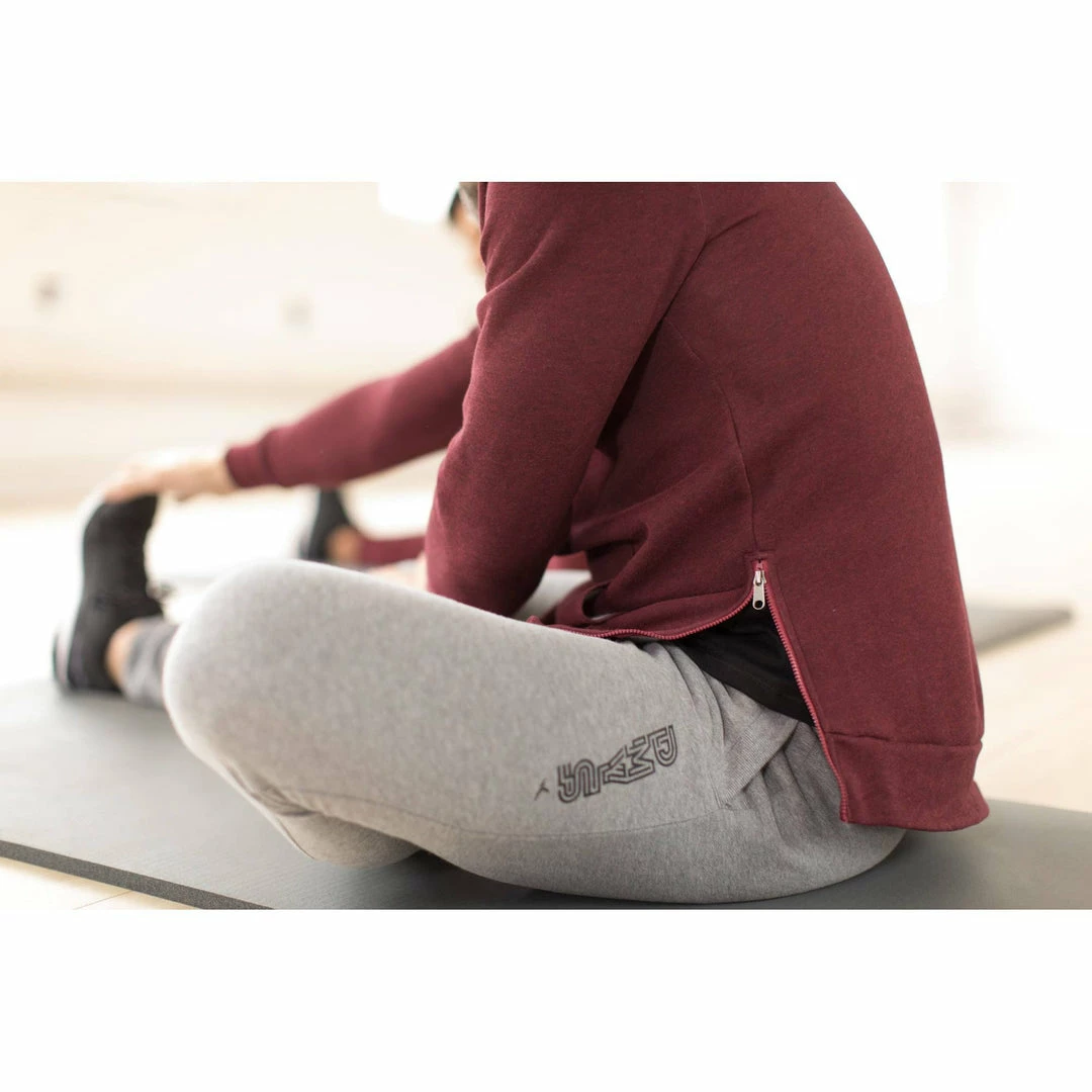 Domyos 920, Gym And Pilates Slim-Fit Pants, Men's Exercise & Fitness Apparel