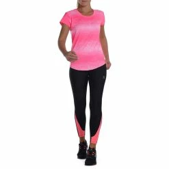 Domyos Exercise & Fitness Apparel Women's Anti-Perspirant Cardio Fitness T-Shirt Energy+