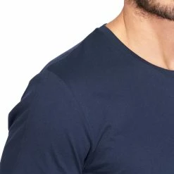 Domyos Nyamba Sportee, Pure Cotton T-Shirt, Men's Exercise & Fitness Apparel