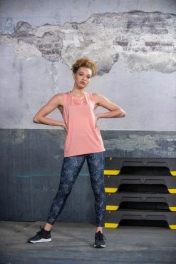 Domyos Exercise & Fitness Apparel Straight-Cut Fitness Tank Top