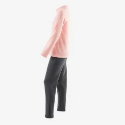 Domyos Warmy 100, Gym Tracksuit Zip, Girls'