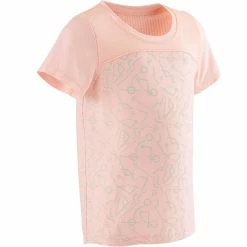 Domyos Baby Gym Short-Sleeved T-Shirt Dry 500