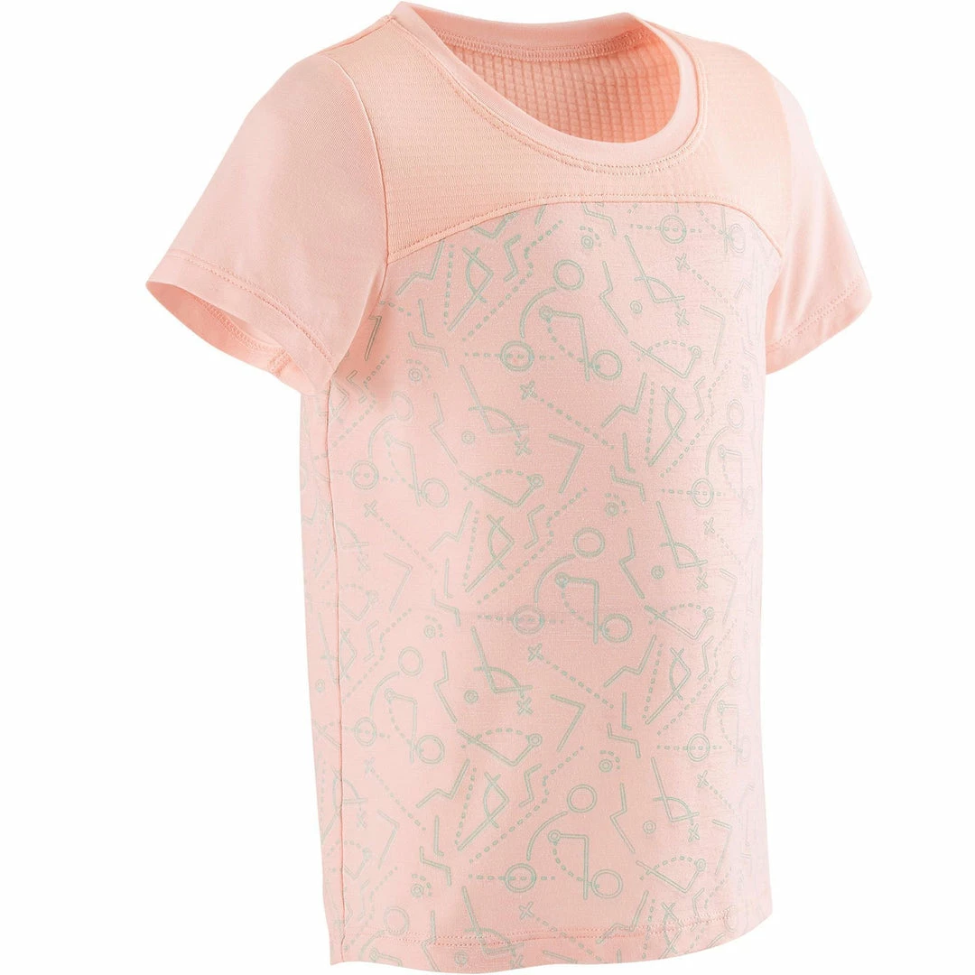 Domyos Baby Gym Short-Sleeved T-Shirt Dry 500