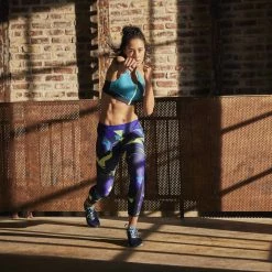 Domyos Women's Cardio Fitness Breathable 7/8 Leggings Energy+